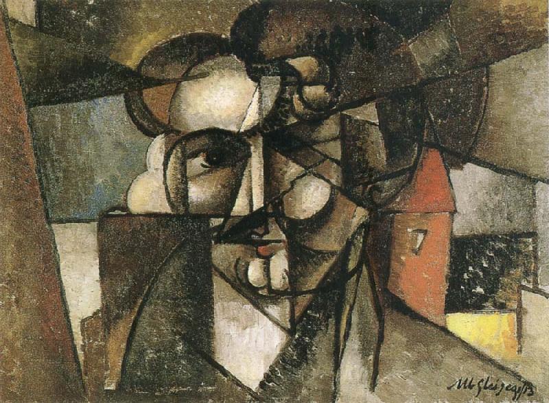 The head of man, Juan Gris